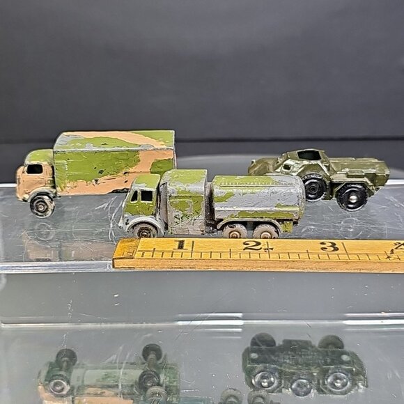 Vintage Matchbox Lesney No 73 RAF No73 Ambulance No 63 Scout Car No 61 England - Picture 6 of 14